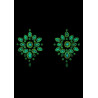 Ouch! Glow Stickers Cache-seins strass phosphorescents Glow Nipples